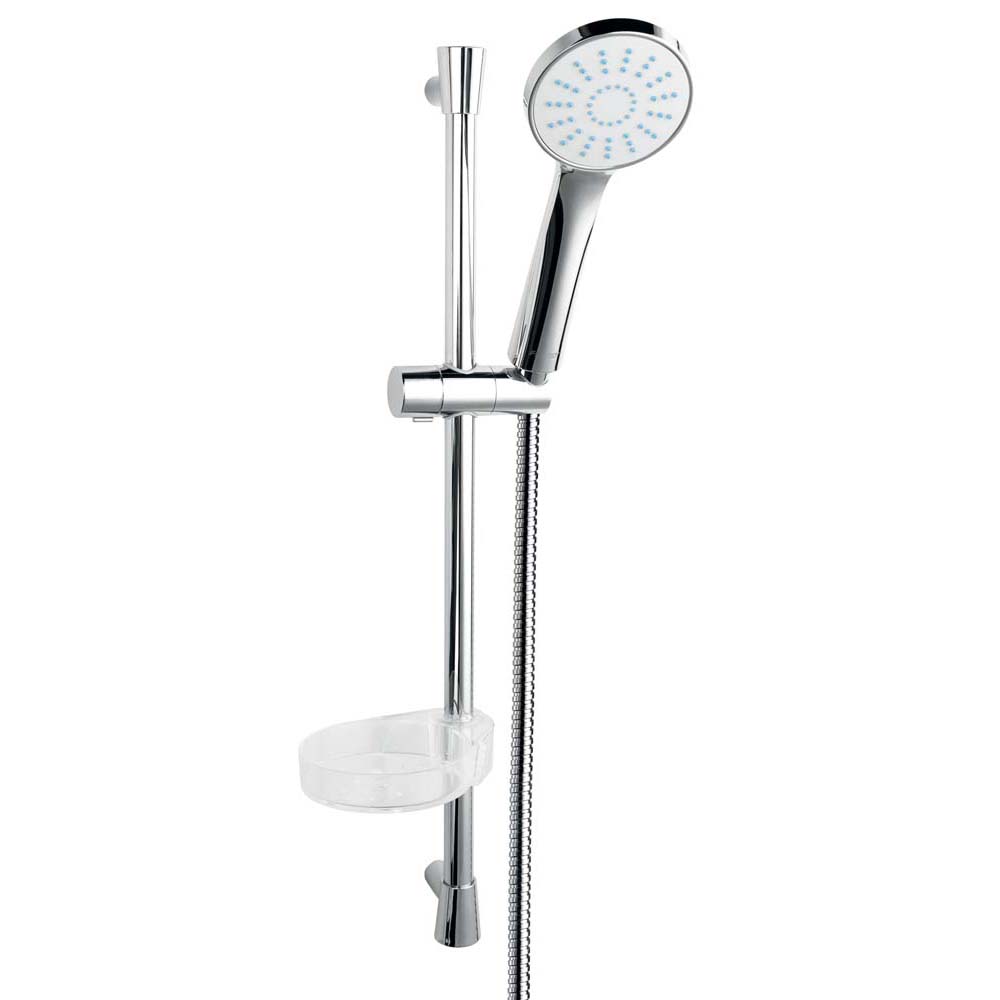 Set bara dus 1 functie cu suport culisant Ferro Belis, crom General Instal magazin instalatii termice sanitare