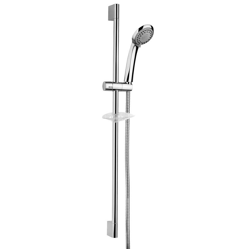 Set bara dus 3 functii cu suport culisant Ferro Soleno, crom General Instal magazin instalatii termice sanitare
