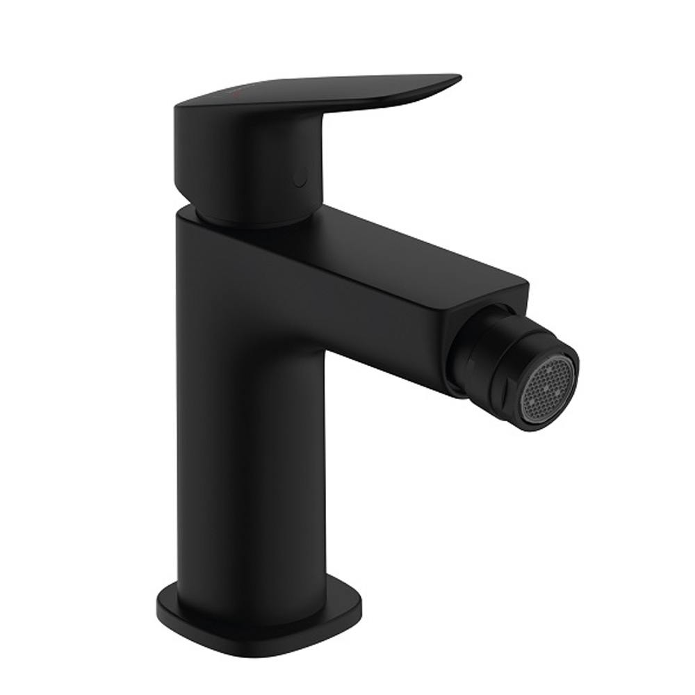 Baterie bideu Hansgrohe Logis 110 negru mat