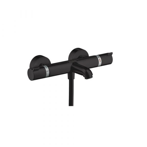 Baterie cada termostatica Hansgrohe Ecostat Comfort negru General Instal