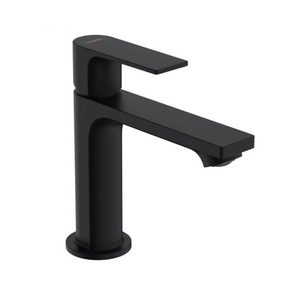 Baterie lavoar Hansgrohe Rebris E 110 cool start ventil pop-up negru General Instal